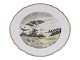 Royal 
Copenhagen 
White Curved 
with gold edge, 
luncheon plate 
decorated with 
landscape.
This ...