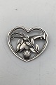 Georg Jensen 
Sterling Silver 
Brooch No. 312 
Measures 4.2 cm 
x 3.7 cm (1.65 
inch x 1.45 
inch) ...