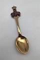 P. Hertz Gilt Sterling Silver Commemorative Spoon 1997