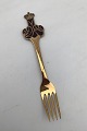 P. Hertz Gilt Sterling Silver Commemorative Fork 1997