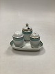 Royal Copenhagen Dybbøl Condiment Set No. 9761/9760/9798/9759