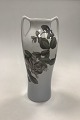 Royal Copenhagen Art Nouveau Vase with Flowers No 330/245