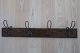 An old rack 
with beautiful 
deco on the 
hooks
L: about 57cm
Articleno.: 
L1006