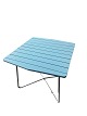 Garden table 
with a light 
blue table top 
of Swedish 
design in fine 
condition.
Measurements 
in ...