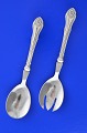 Rococo / 
"Rokoko" silver 
cutlery, danish 
silver with 
toweres marks 
830s. By 
Horsens silver, 
...