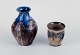 Two Danish ceramic vases, Danico and other.