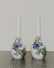 Pair of 
porcelain vases 
from Royal 
Copenhagen with 
floral 
decoration from 
the Art Nouveau 
...