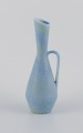 Carl Harry Stålhane (1920-1990) for Rörstrand, ceramic jug/vase in blue-green 
glaze.