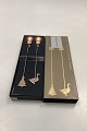 Georg Jensen 
Golden 
Christmas 
Candleholder  - 
Goose and Tree 
1998
2 in 1 pack
Designed by 
...