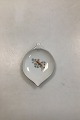 Bing and 
Grondahl Lady's 
Slipper Butter 
Dish No 200. 
Measures 10 cm 
(3.94 in.)