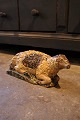 Antique 19th 
century sheep 
in carved wood 
with original 
...
