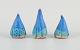 Linda Mathison, 
Swedish 
contemporary 
ceramic artist, 
three small 
unique ceramic 
sculptures in 
...