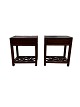 Set of 2 
bedside tables 
/ side tables 
in mahogany 
from around the 
1940s.
Can be set up 
before ...