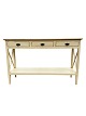 Console table 
in white 
painted color 
with 3 drawers 
from around the 
1920s.
Measurements 
in cm: ...