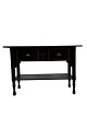 Console table 
with two 
drawers in a 
dark painted 
color from 
around the 
1920s.
Measurements 
in ...