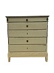 Chest of 
drawers / Chest 
of drawers in 
white painted 
patinated 
colors and 5 
drawers from 
the ...
