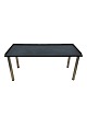 Desk - Laminate top - Dark wood - Steel legs - Stamped CAMAR
Great condition
