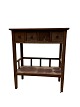 Console table in oak with 4 drawers and small round handles from the 1920s.Measurements in cm: ...