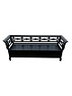 Hammer bench in 
black painted 
color from 
around the 
1890s.
Dimensions in 
cm: H:75.5 
W:195 D:55
