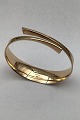 Bent Gabrielsen 
14K Gold Modern 
Armring 
Measures inside 
Diam 6.2 cm 
(2.44 inch) 
Weight 29.7 gr 
/ ...