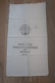 An old sack sæk from Denmark
Text: "Statskontrolleret Vitaminiseret - Primol - 
Piller - 
Somælkstilskudsfoder til smågrise - 25 kg"
96cm x 53cm
In a good condition
We have a good selection of old sacks, with or 
without different texts