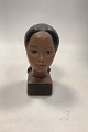 Burma Girl 
Carlsen, Paul 
Hauch ( 
1921-2006 ) 
Denmark i 
painted Gypsum 
Bust
Measures 21cm 
/ 8.27 ...