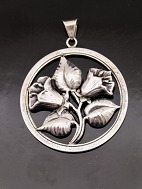 Art Deco 830 silver pendant