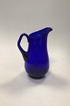 Beautifull Blue Holmegaard Pitcher Denmark