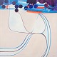 Maillot, French 
artist, oil on 
board, abstract 
composition.
Signed and 
dated 71.
In perfect ...