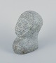 Grønlandica, 
Sarak, 
Greenlandic 
hunter in 
profile, 
sculpture in 
soapstone.
1970/80s.
In ...