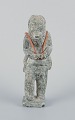 Greenlandica, 
an older hunter 
with a seal on 
his back, 
sculpture in 
soapstone.
Mid-20th ...