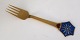 Michelsen. 
Christmas fork. 
1976. Sterling 
(925). Design 
Gudmund Olsen
