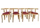 Set of 
4/6/8/10/12 
chairs, model 
8000 Series, 
designed by Rud 
Thygesen & 
Johnny Sørensen 
in ...