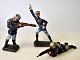 Danish Lineol 
soldiers, with 
blue uniforms, 
1930s, Germany. 
Height.: 6.5 
cm.
price: per 
pcs.:: ...