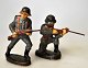 German 
Elastotin 
soldier 
figures, 1930s. 
Height: 6.5 cm.
Price: per 
PCS. 100 DKK.