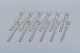 Georg Jensen Beaded.
A set of twelve cake forks in sterling silver.