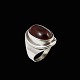 Hermann 
Siersbøl - 
Denmark. 
Sterling Silver 
Ring with 
Amber.
Designed and 
crafted by 
Hermann ...