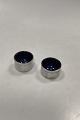 Pair of Just 
Andersen Pewter 
Salt Dishes 
with blue 
Incerts
Measures 4,5cm 
/ 1.77 inch