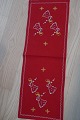 An old table cloth for the christmas, with embroidery, with angels, handmade62cm x 44cmIn a ...