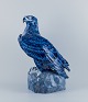Royal Copenhagen, colossal sculpture of a bald eagle. Porcelain.