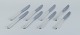Georg Jensen 
Pyramid, a set 
of eight 
long-handled 
dinner knives 
in sterling 
silver and ...