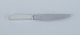 Georg Jensen Pyramid, a short-handled lunch knife in sterling silver and steel.