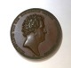 Denmark. 
Christian VIII. 
Minerva and a 
genius. 1842. 
Bronze. 
Diameter 43 mm