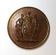 Denmark. Bronze medal. The Nordic industry and art exhibition in Copenhagen 1872. Diameter 55 ...