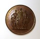 Denmark. Bronze 
medal. The 
Nordic industry 
and art 
exhibition in 
Copenhagen 
1872. Diameter 
55 ...