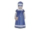 Bing & Grondahl 
 figurine, girl 
Else with hand 
bag.
The factory 
hallmark shows 
that this was 
...