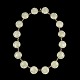Jais Nielsen. 
Gilded Silver 
and Ceramic 
Necklace with 
Celadon Glace.
Designed by 
Jais Nielsen 
...