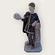 Bing & 
Grøndahl, 
Hamlet #2408, 
22cm high, 
9.5cm wide, 1st 
sorting, Design 
Ebbe Sadolin / 
Svend ...