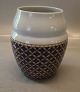 Liselund Dark 
Blue Braided  
678 Vase 1,0 
Ltr.  Royal 
Copenhagen  
Braided In mint 
and nice 
condition

