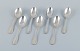 Georg Jensen, 
Viking, a set 
of seven large 
dinner spoons 
in 830 silver.
Stamped with 
the ...